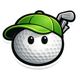 Mulle, the golf ball in a green cap